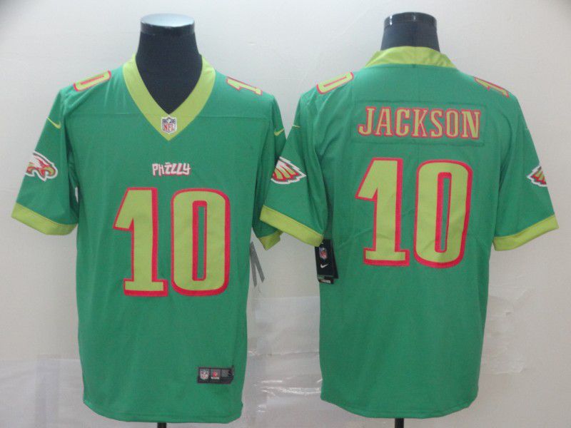 Men Philadelphia Eagles 10 Jackson Green Nike Vapor Untouchable Limited Player NFL Jerseys